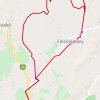 50 KM EGER_FELSŐTÁRKÁNY_ESZTÁZ-KŐI BARLANG_PIROS KERESZT_MURVÁS ÚTON MELLÉR-VÖLGY_MÉSZ-VÖLGY_PIROS KERÉKPÁR JELZÉS_BERVA MÉSZKŐBÁNYA_EGER 