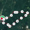 15 KM FELSŐTÁRKÁNY_BNP LÁTOGATÓKÖZPONT_BARÁT VÖLGY SÁRGA_OLDAL VÖLGY PIROS KERESZT_VÖLGYFŐ HÁZ_PIROS ZÖLD_VASBÁNYA NYEREG_PIROS KERESZT_FELSŐTÁRKÁNY