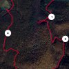 5 KM TÁRKÁNYI HEGYIFUTÓ VERSENY ÚTVONALA_FELSŐTÁRKÁNY FALUHÁZ_ASZFALT ÚT_FEL RÉGI KISVASÚT NYOMVONALÁN DÓZER ÚTON_DOLOMIT BÁNYA ALÁ_KISVASÚT NYOMVONALON LE_KERÉKPÁRÚT_SPORT BÜFÉ